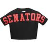 Pro Standard Womens Pro Standard Womens NHL Wingspan Short Sleeve Boxy Tee(Black)