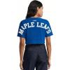 Pro Standard Womens Womens NHL Wingspan Cotton Single Short Sleeve Boxy Tee(Midnight Navy)