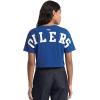 Pro Standard Womens Womens NHL Wingspan Short Sleeve Boxy Tee(Dodger Blue)