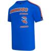 Pro Standard Mens NFL Retro Classics Taping Tee(Royal Blue/Orange)