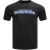 Pro Standard Mens NFL Varsity Blues Short Sleeve Tee Linen(Black)