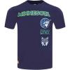 Pro Standard Mens WNBA Retro Classics Taping Tee(Midnight Navy)