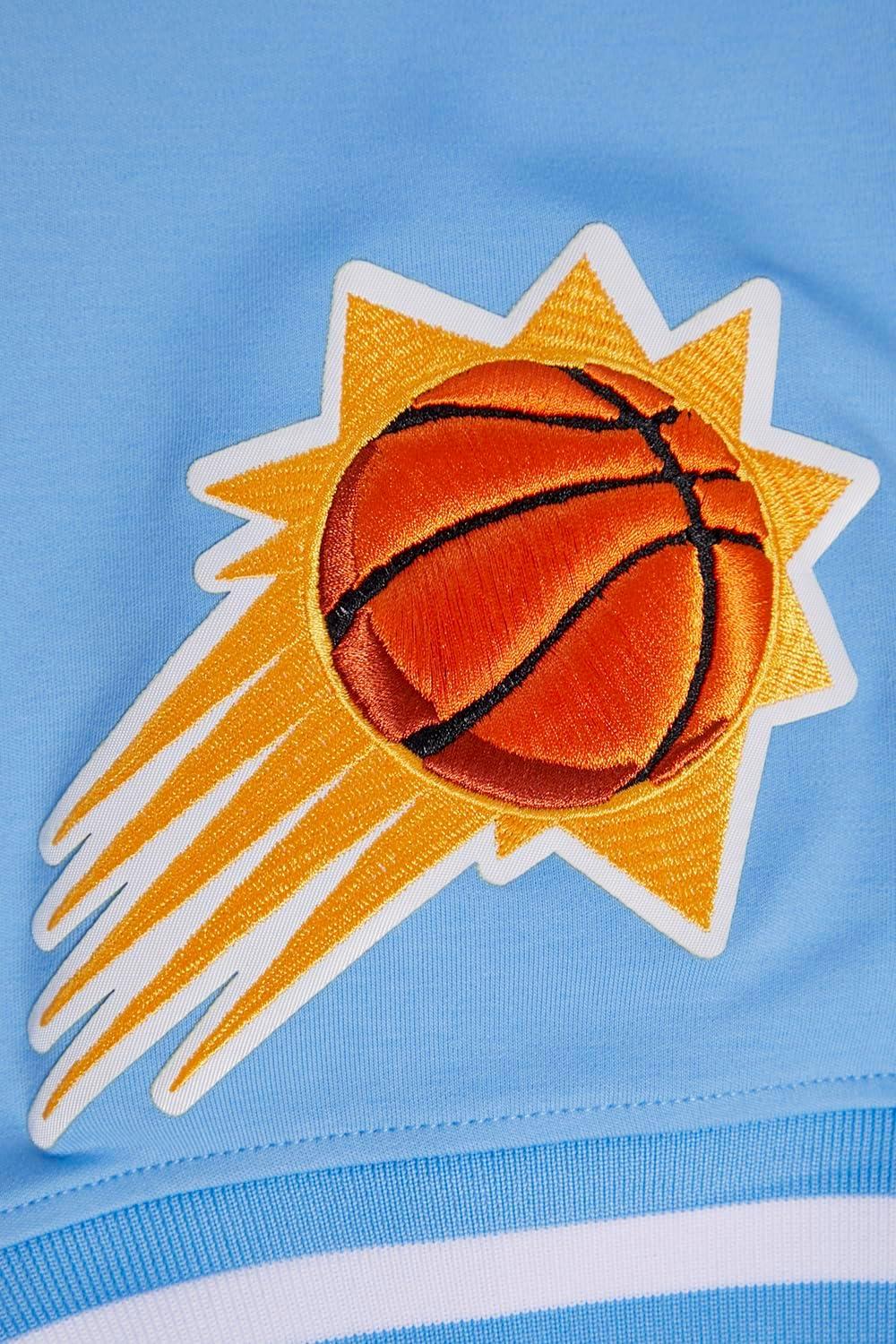imagePro Standard NBA Mens Mens NBA Classic Chenille Cotton Double Knit Short Sleeve TeePrimary Team Color