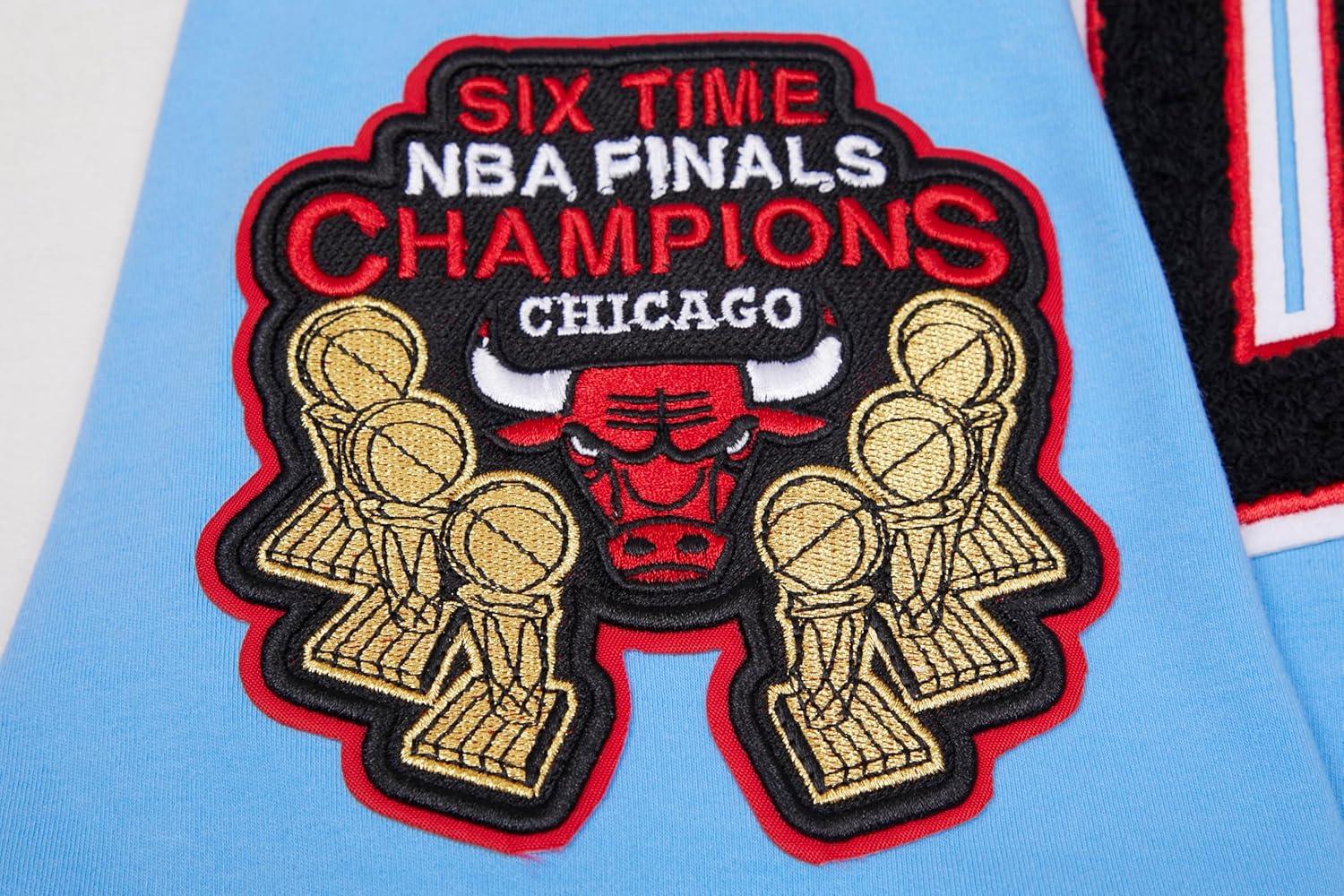 imagePro Standard NBA Mens Mens NBA Classic Chenille Cotton Double Knit Short Sleeve TeePrimary Team Color