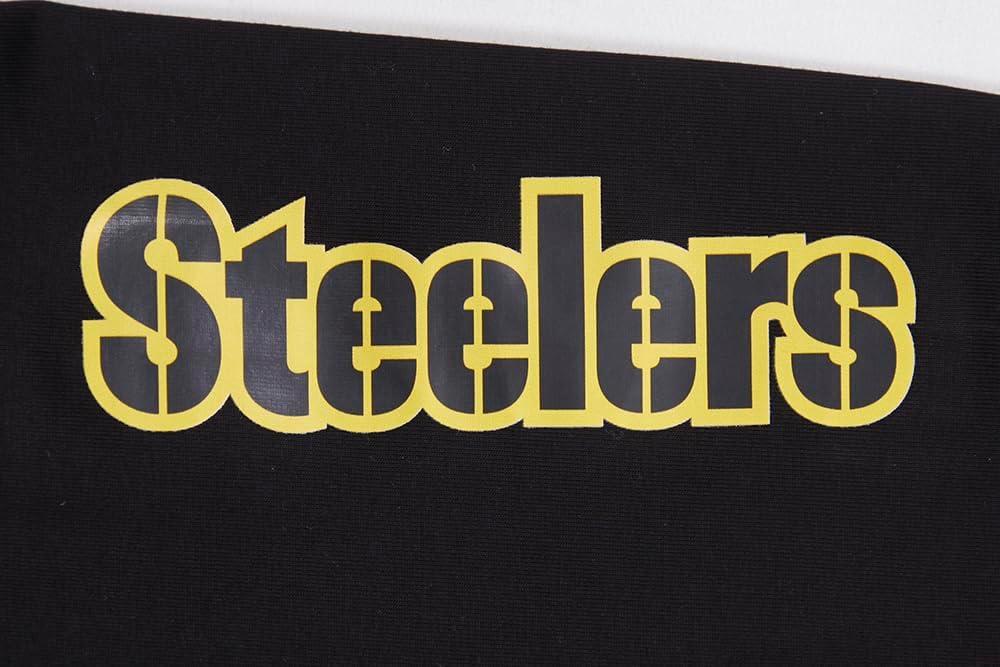 imagePro Standard Womens NFL Pittsburgh Steelers Classic Chenille Legging Black M