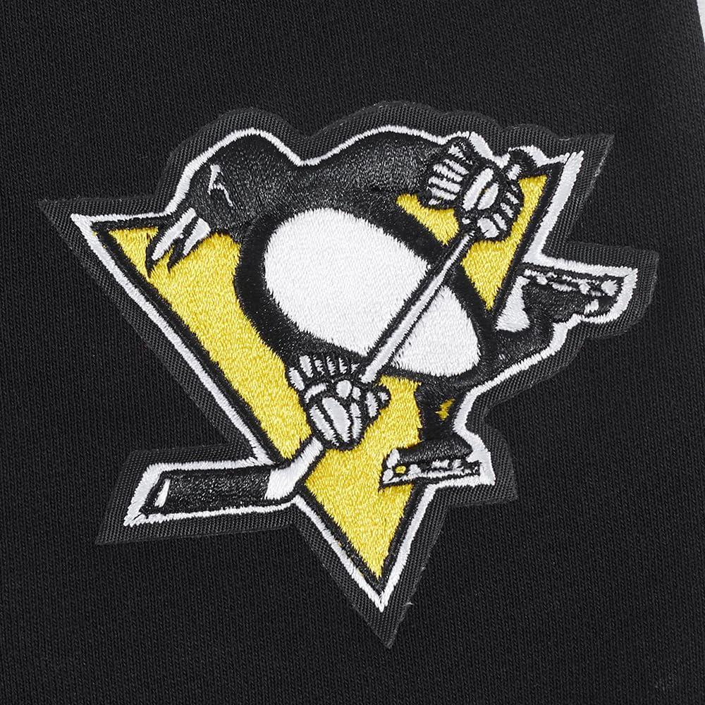 imagePro Standard Womens NHL Classic Chenille Brushed Back French Terry Fleece ShortBlack