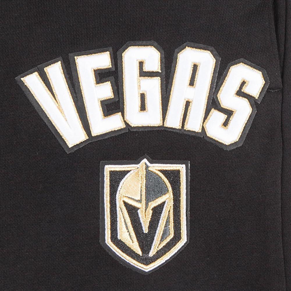 imagePro Standard Womens NHL Classic Chenille Brushed Back French Terry Fleece ShortBlack