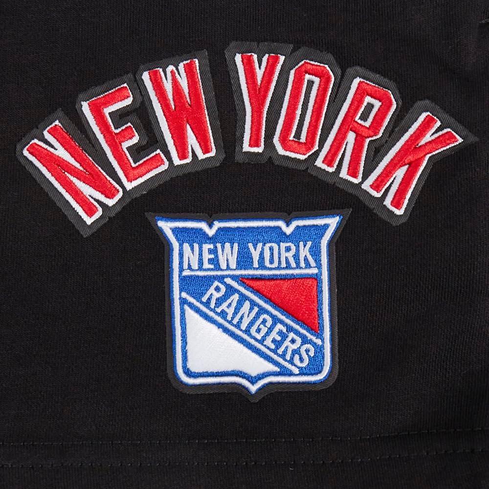 imagePro Standard Womens NHL Classic Chenille Brushed Back French Terry Fleece ShortBlack