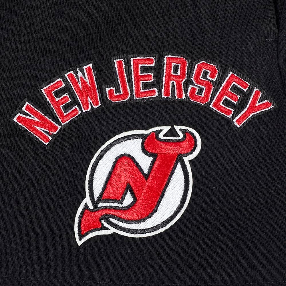 imagePro Standard Womens NHL Classic Chenille Brushed Back French Terry Fleece ShortBlack