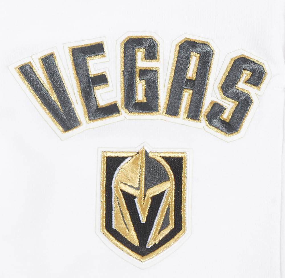 imagePro Standard Womens NHL Classic Chenille Brushed Back French Terry Fleece ShortWhite