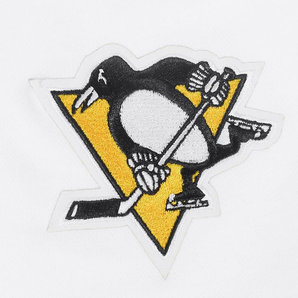 imagePro Standard Womens NHL Classic Chenille Brushed Back French Terry Fleece ShortWhite