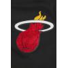 Pro Standard Men’s NBA Miami Heat Classic Chenille Full Zip Hoodie(Black)
