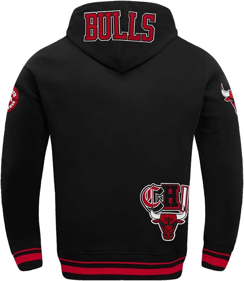 imagePro Standard Mens NBA City Ransom Pull Over HoodieBlackRedBlack