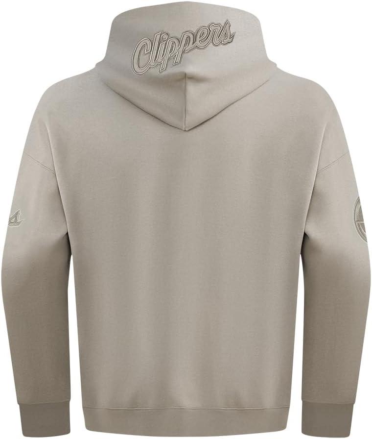 imagePro Standard Mens NBA Los Angeles Clippers Neutral Pull Over Hoodie Taupe S