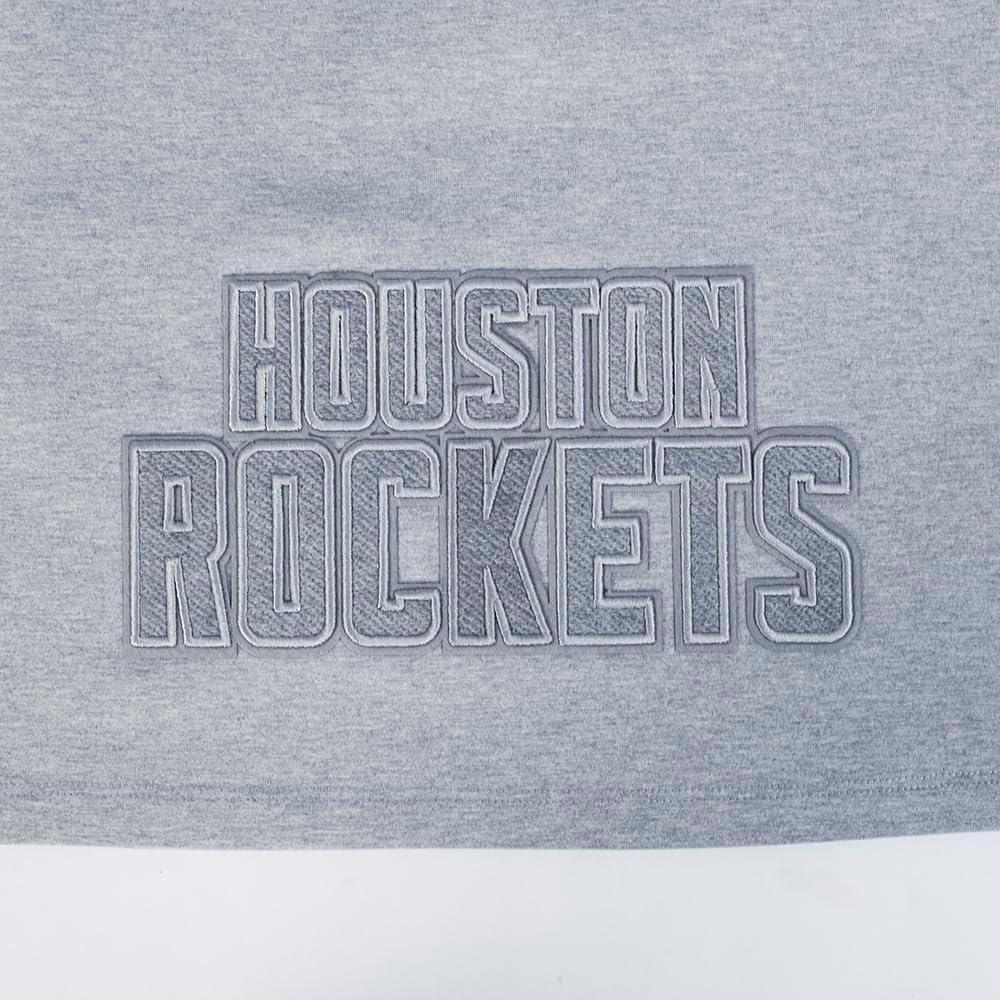 imagePro Standard NBA Womens Womens NBA Reverse French Terry Cotton Short Sleeve Boxy TeeDark Heather Gray