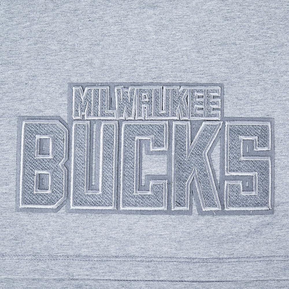 imagePro Standard NBA Womens Womens NBA Reverse French Terry Cotton Short Sleeve Boxy TeeDark Heather Gray