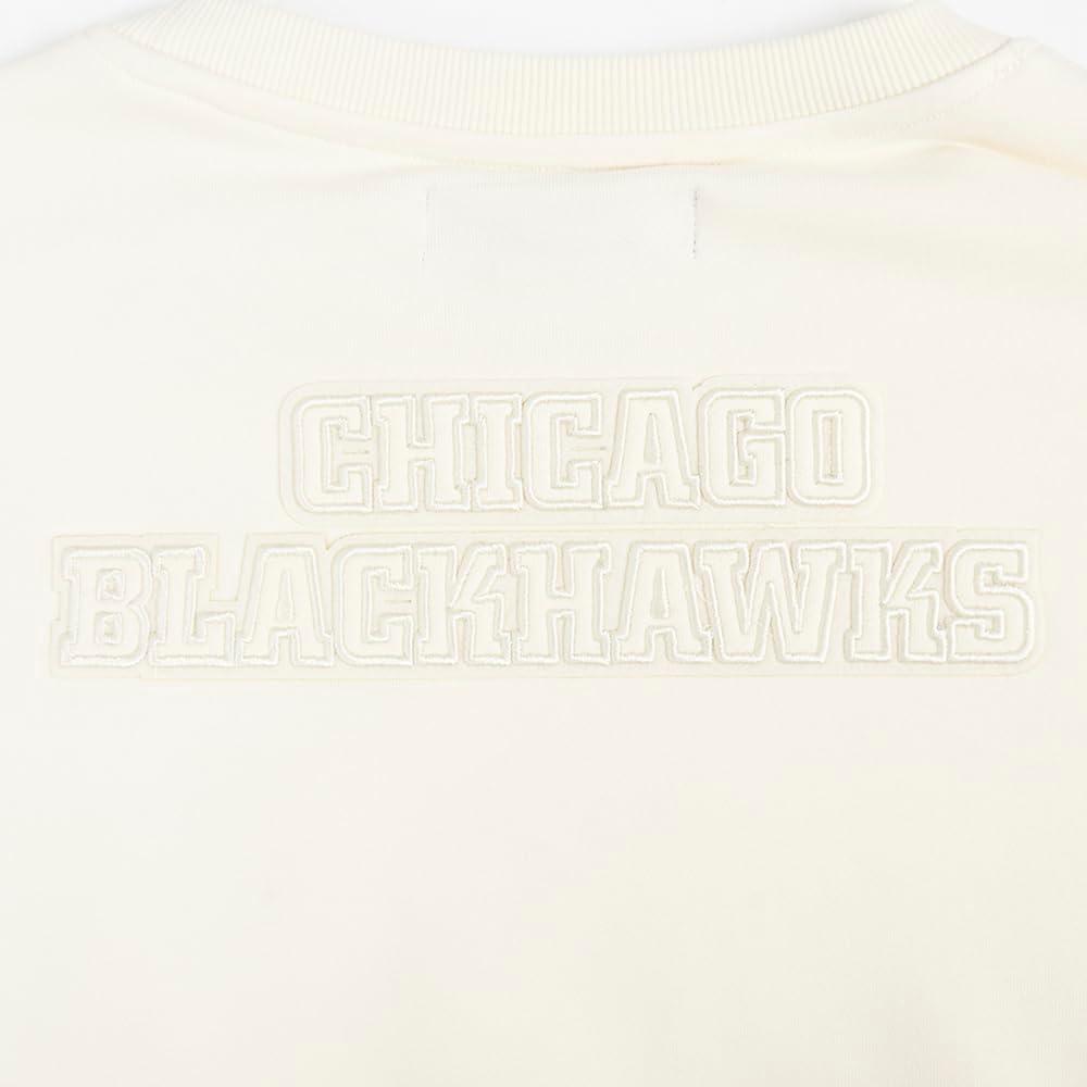 imagePro Standard NHL womens Womens Nhl Neutral Brushed Back French Terry Crewneck SweatshirtEggshell