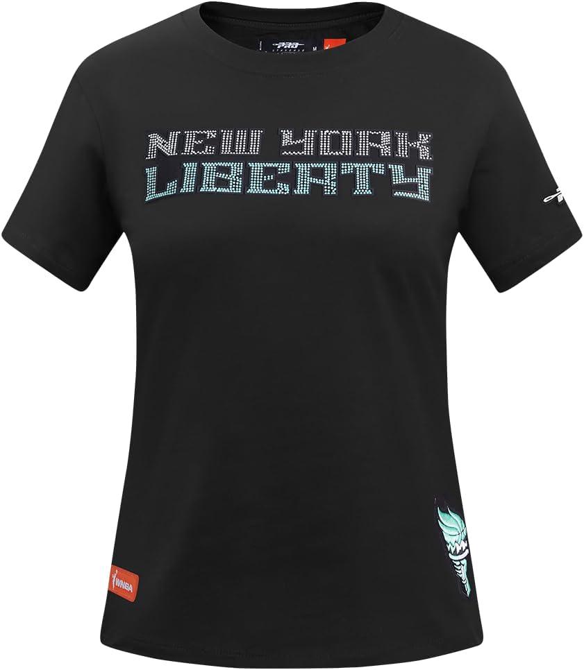 imagePro Standard WNBA Womens Womens WNBA Jewels Cotton Short Sleeve Slim TeeBlack