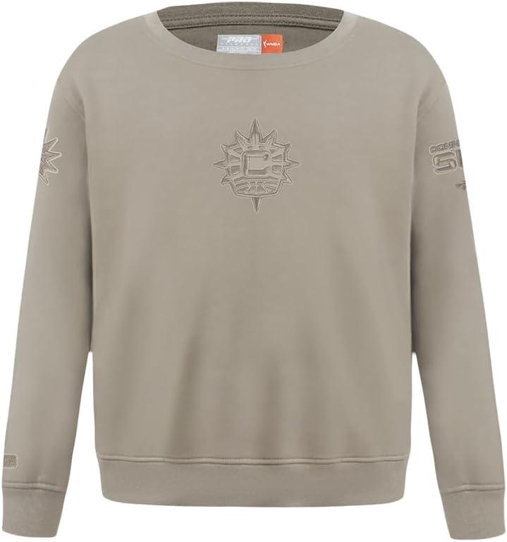 imagePro Standard WNBA boys Big Boys Wnba Neutral Fleece Crewneck SweatshirtTaupe