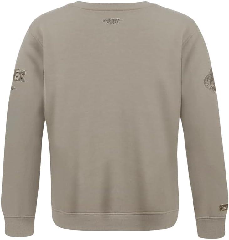 imagePro Standard WNBA boys Big Boys Wnba Neutral Fleece Crewneck SweatshirtTaupe