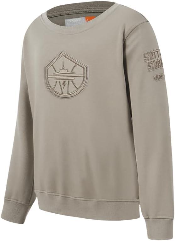 imagePro Standard WNBA boys Big Boys Wnba Neutral Fleece Crewneck SweatshirtTaupe