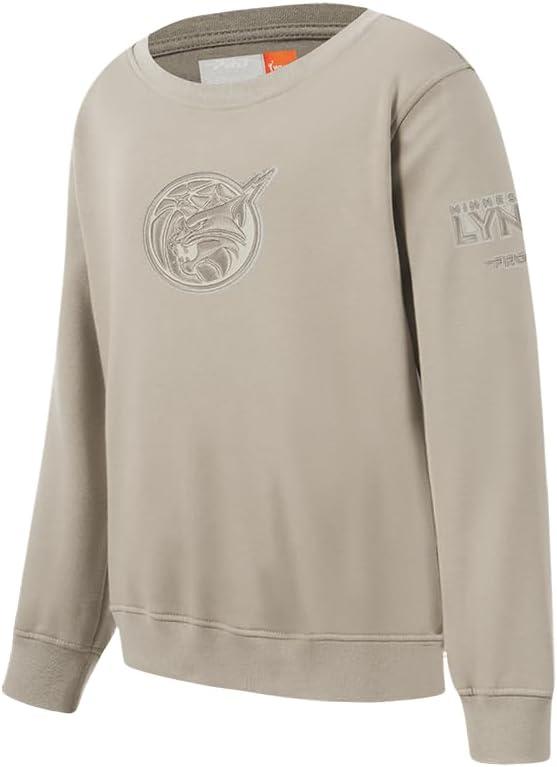 imagePro Standard WNBA boys Big Boys Wnba Neutral Fleece Crewneck SweatshirtTaupe