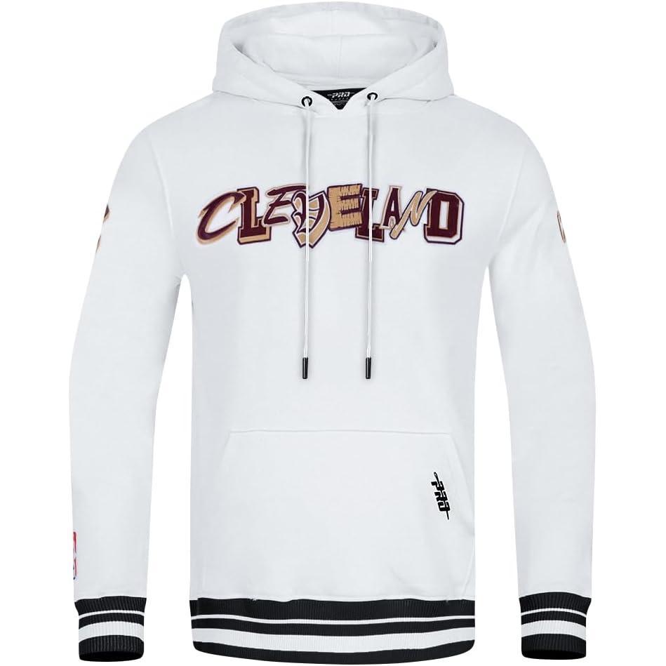 imagePro Standard Mens NBA City Ransom Pull Over HoodieWhiteBlack