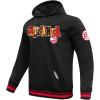 Pro Standard Mens NBA City Ransom Pull Over Hoodie(Black/Gray)