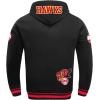 Pro Standard Mens NBA City Ransom Pull Over Hoodie(Black/Red/Black)