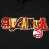 Pro Standard Mens NBA City Ransom Pull Over Hoodie(Black/Red/Black)