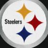 Pro Standard Men’s NFL Mash Up T-Shirt(Pittsburgh Steelers  Black)