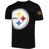 Pro Standard Men’s NFL Mash Up T-Shirt(Pittsburgh Steelers  Black)