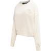 Pro Standard NHL womens Womens Nhl Neutral Brushed Back French Terry Crewneck Sweatshirt(Eggshell)