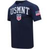 Pro Standard National Teams Mens Mens Ussf Classic Chenille Cotton Short Sleeve Tee(Midnight Navy)