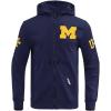 Pro Standard Mens College Classic Chenille Double Knit Full Zip Hoodie