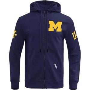 Pro Standard Mens College Classic Chenille Double Knit Full Zip Hoodie