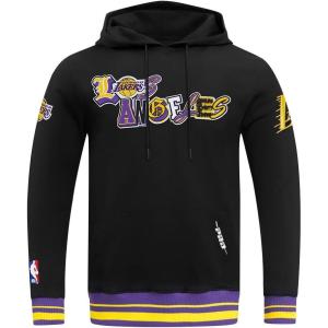 Pro Standard Mens NBA City Ransom Pull Over Hoodie(Black/Purple)