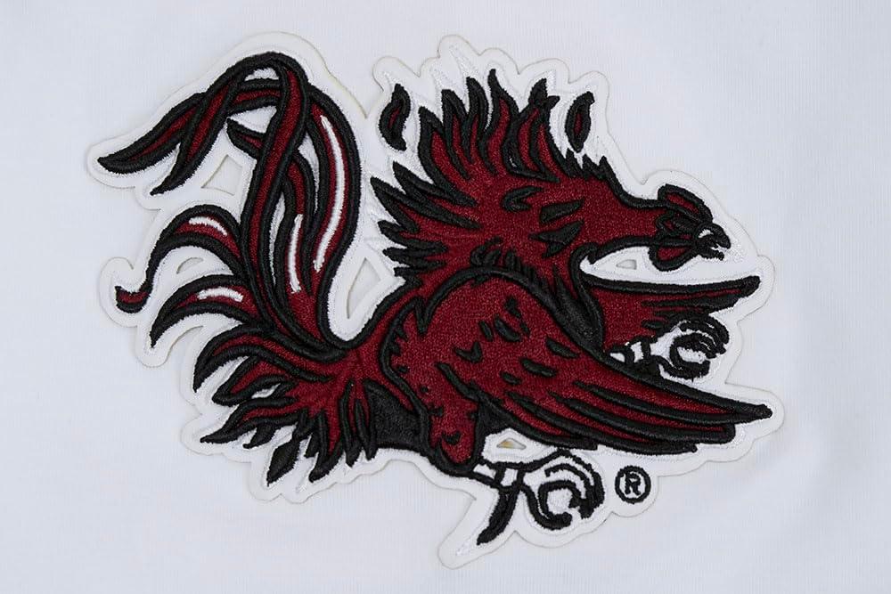 imageMens College University of South Carolina College Classic Chenille Short Sleeve Tee White 2XL