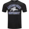 Pro Standard Mens Jackson State University Classic Chenille Short Sleeve Tee Black XL