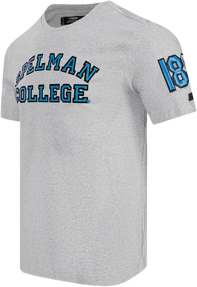 imagePro Standard Mens Pro Standard Mens College Classic Chenille Short Sleeve TeeHeather Grey