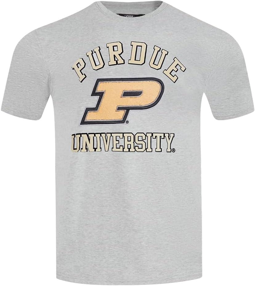 imagePro Standard Mens Pro Standard Mens College Classic Chenille Short Sleeve TeeHeather Grey