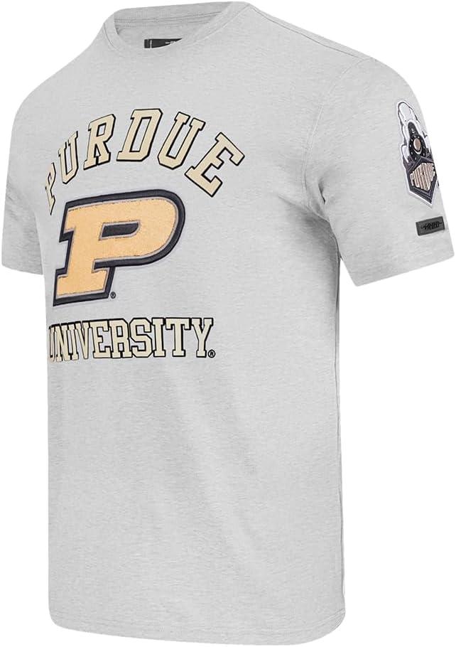 imagePro Standard Mens Pro Standard Mens College Classic Chenille Short Sleeve TeeHeather Grey