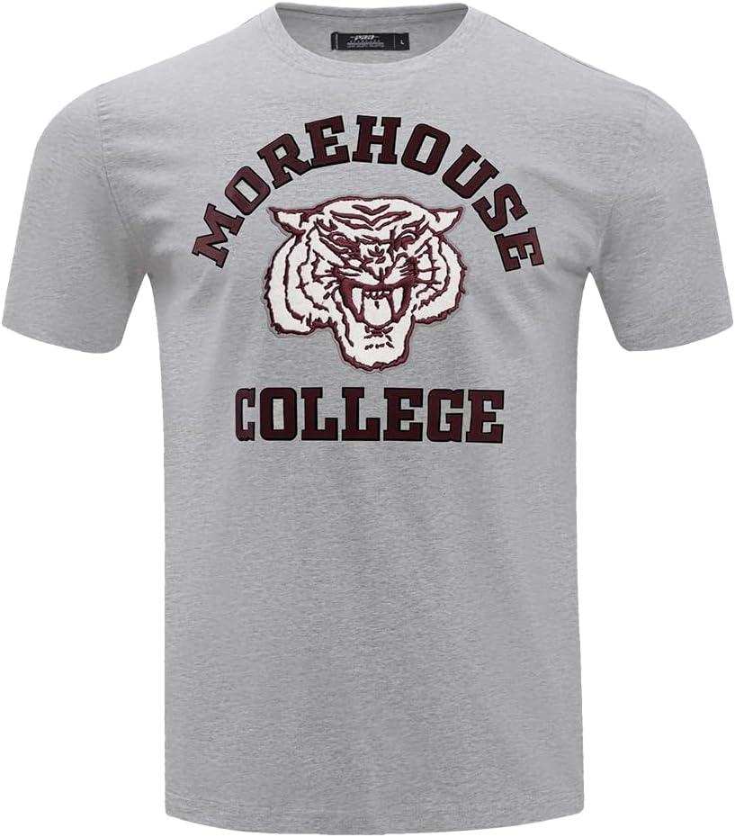 imagePro Standard Mens Pro Standard Mens College Classic Chenille Short Sleeve TeeHeather Grey