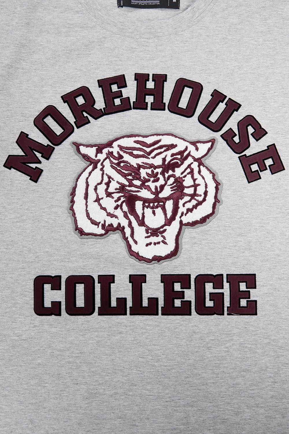 imagePro Standard Mens Pro Standard Mens College Classic Chenille Short Sleeve TeeHeather Grey