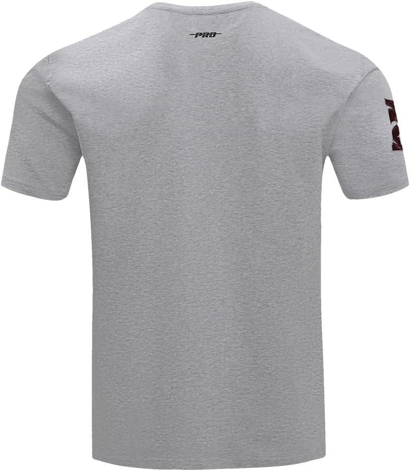 imagePro Standard Mens Pro Standard Mens College Classic Chenille Short Sleeve TeeHeather Grey