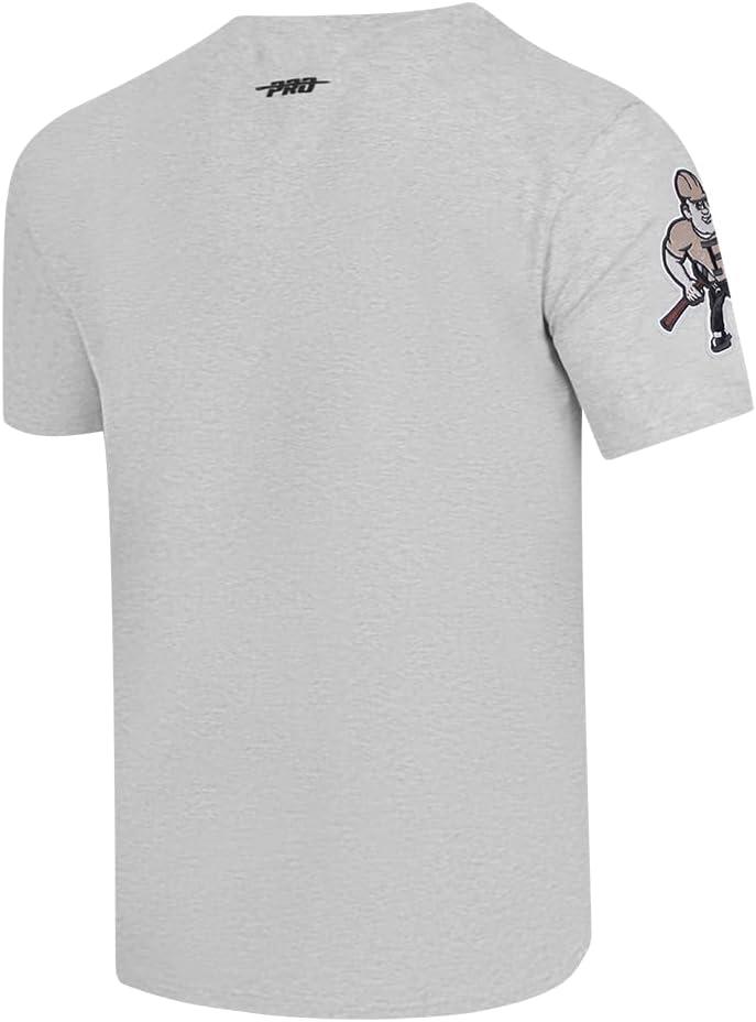 imagePro Standard Mens Pro Standard Mens College Classic Chenille Short Sleeve TeeHeather Grey