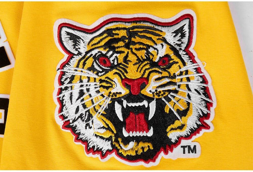 imagePro Standard Mens Pro Standard Mens College Classic Chenille Short Sleeve TeeYellow