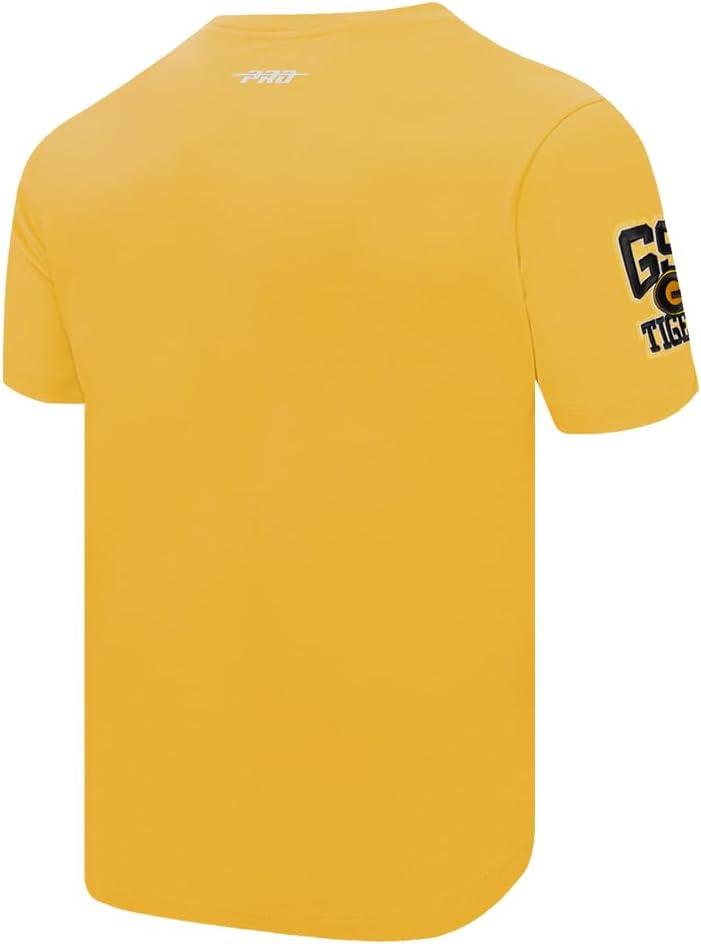 imagePro Standard Mens Pro Standard Mens College Classic Chenille Short Sleeve TeeYellow