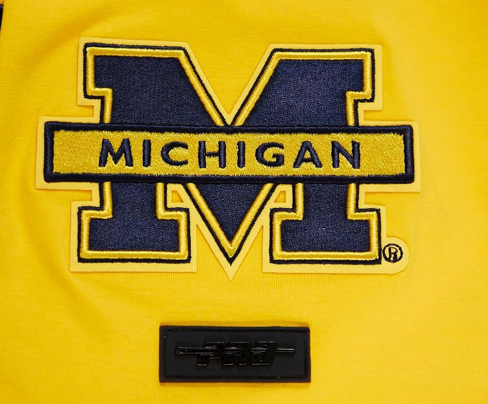 imagePro Standard Mens Pro Standard Mens College Classic Chenille Short Sleeve TeeYellow