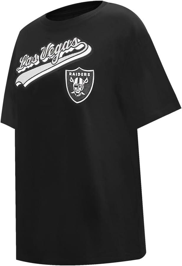 imagePro Standard Womens NFL Script Tail Bf TeeBlack